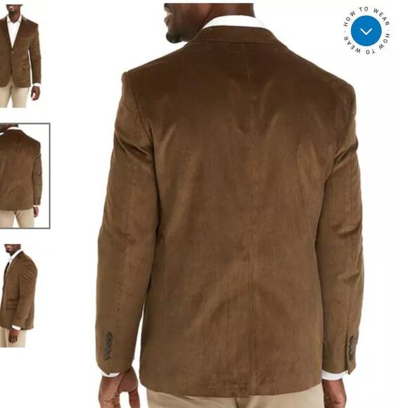 Saddlebred Men's Corduroy Sportcoat NWT - Picture 8 of 9